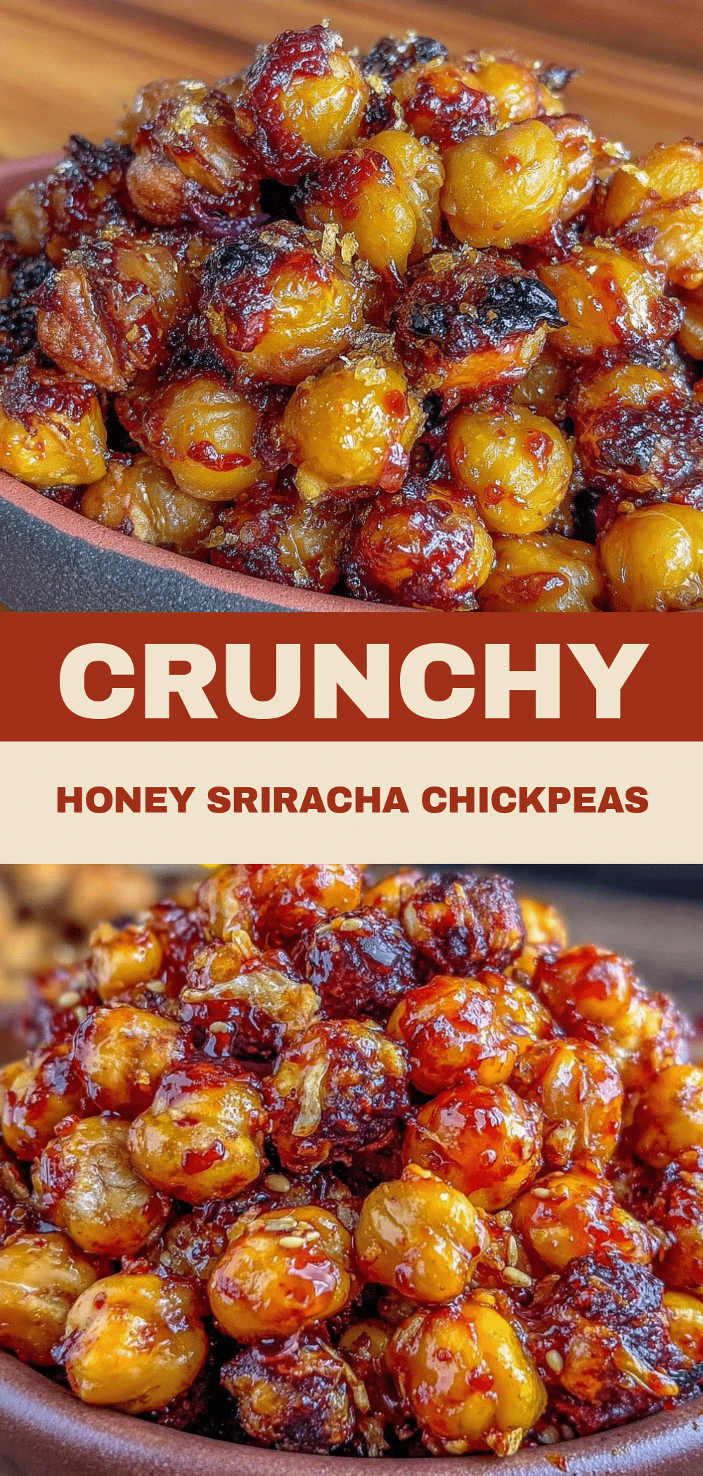 Honey Sriracha Roasted Chickpeas: 5-Min Better Than Takeout 5 honey sriracha roasted chickpeas recipe