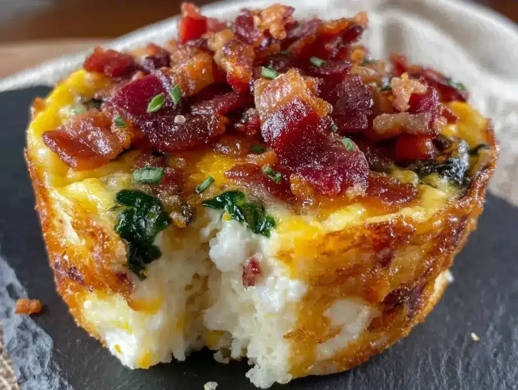 keto cream cheese egg bites - featured image