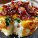 keto cream cheese egg bites - featured image