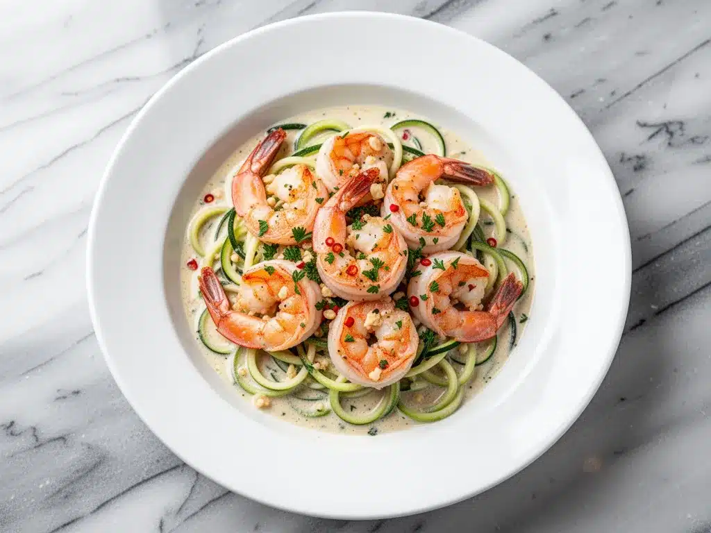 Keto Creamy Garlic Butter Shrimp: Easy 15-Min Weeknight Meal 4 keto creamy garlic butter shrimp preparation steps