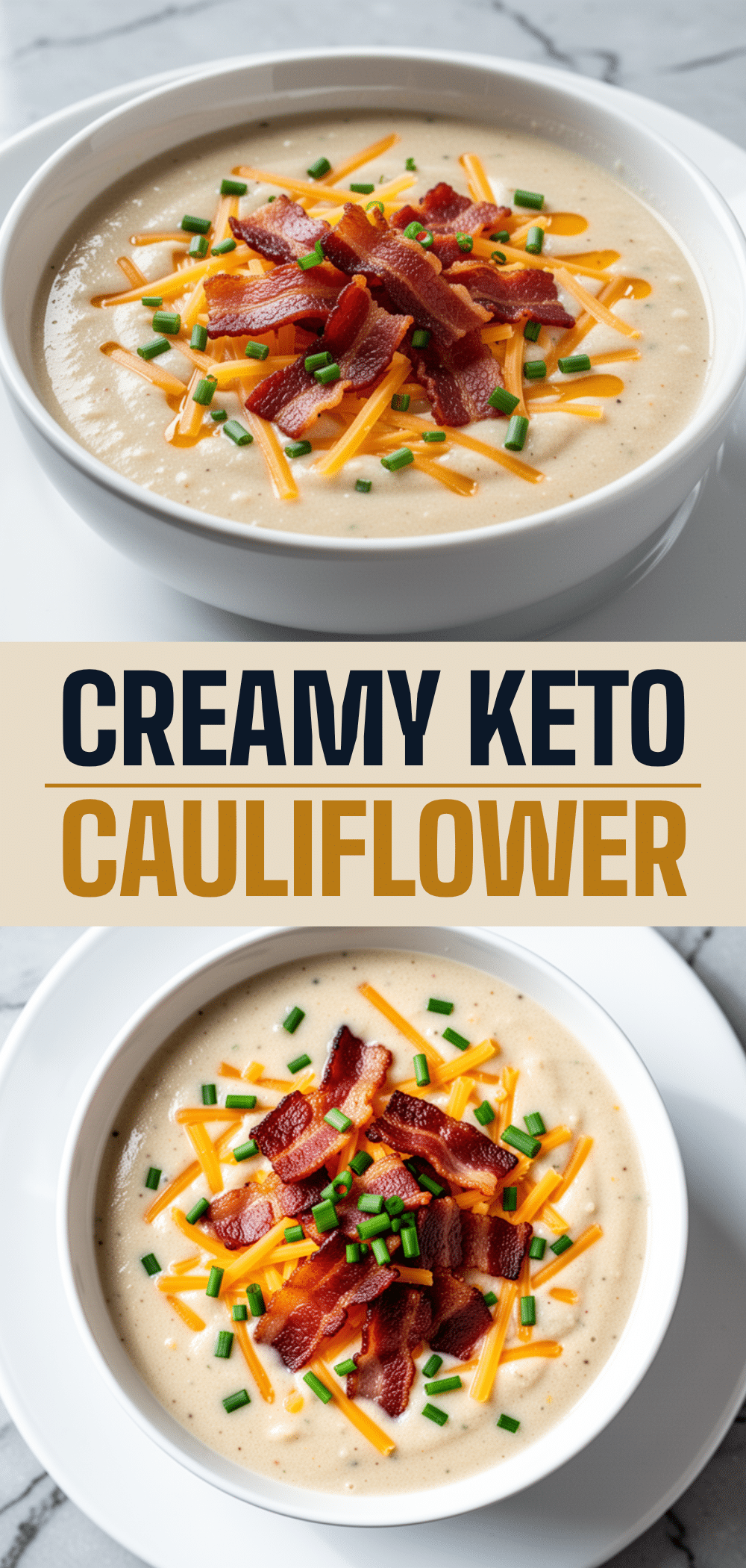 Keto Fall Loaded Cauliflower Soup: Easy 20-Minute Weeknight Dinner 5 keto fall loaded cauliflower soup recipe