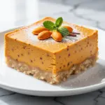 keto pumpkin spice cheesecake - featured image