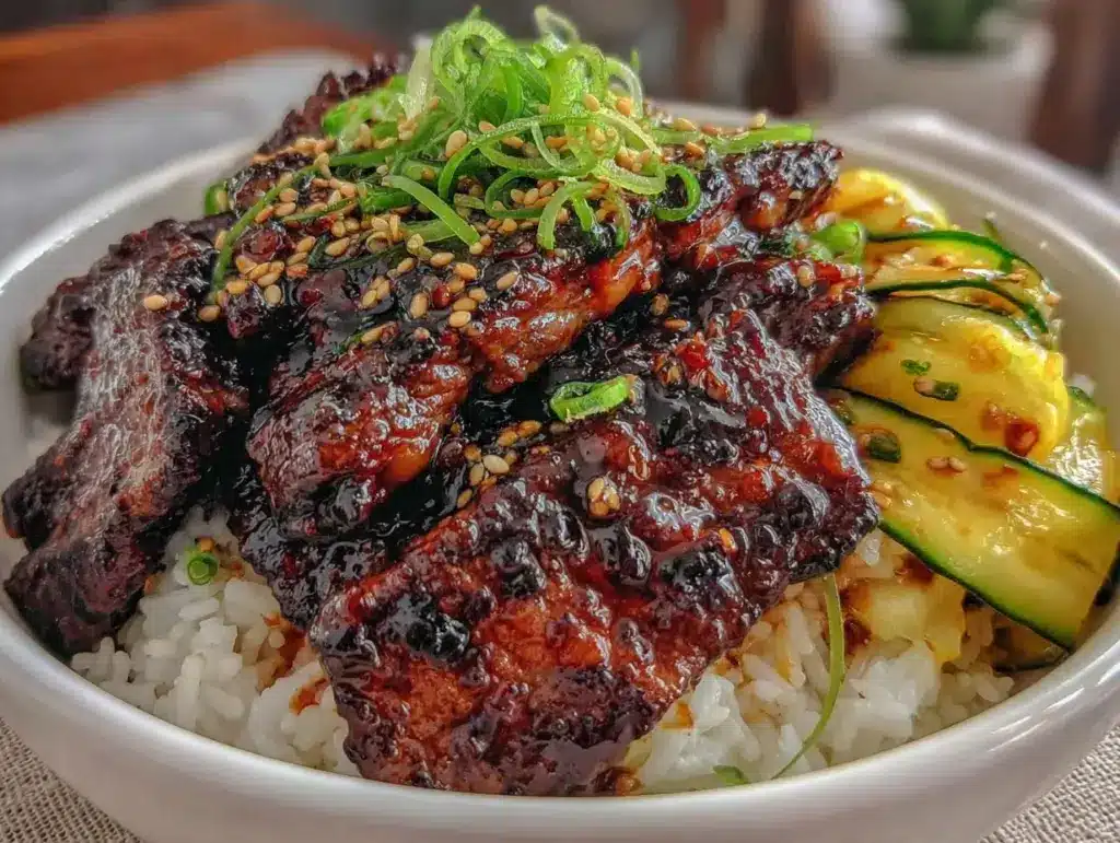 Korean Beef Bulgogi Rice Bowl - featured image