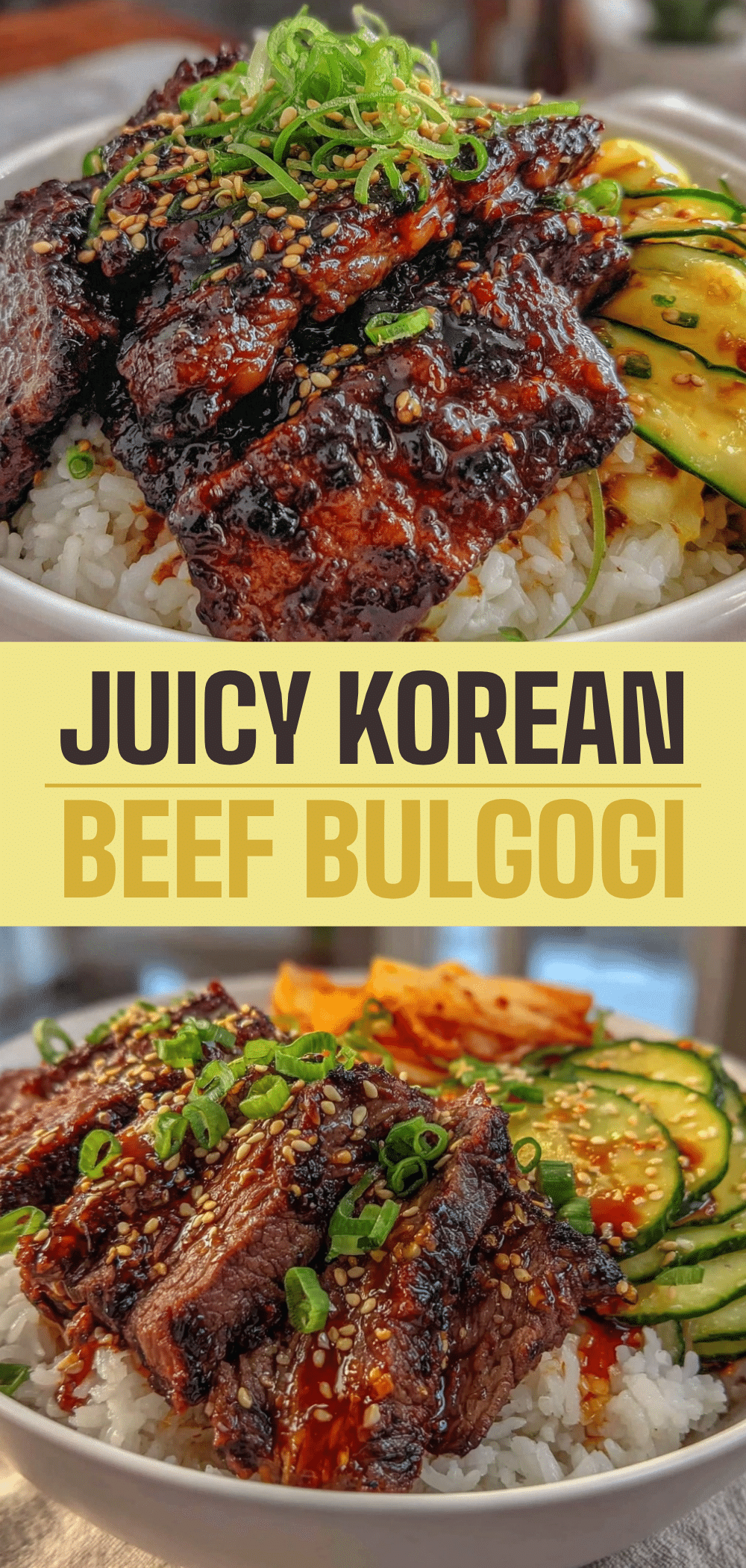 Korean Beef Bulgogi Rice Bowl: Best Self-Care Meal 5 Korean Beef Bulgogi Rice Bowl recipe