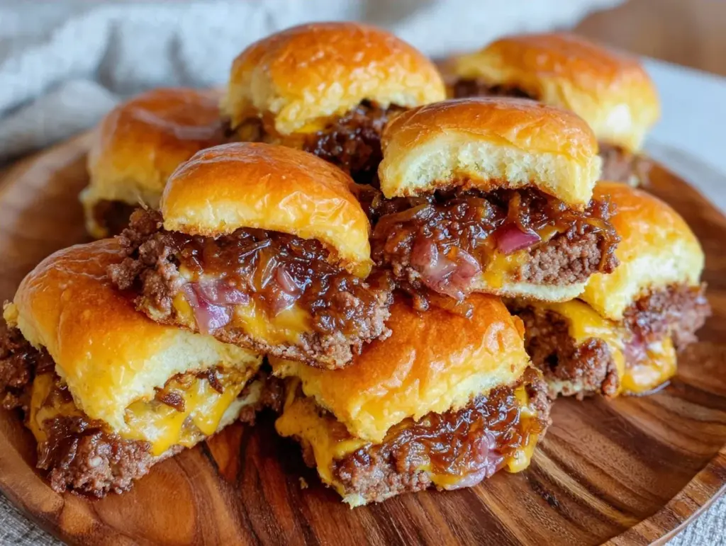 labor day smash burger sliders - featured image