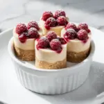 Low-Carb Raspberry Cheesecake Fat Bombs - featured image