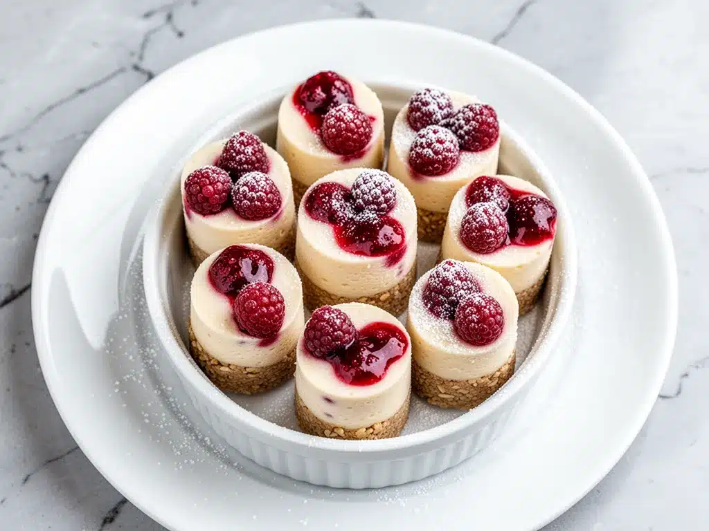 Low-Carb Raspberry Cheesecake Fat Bombs: Easy Keto Snack 4 Low-Carb Raspberry Cheesecake Fat Bombs preparation steps