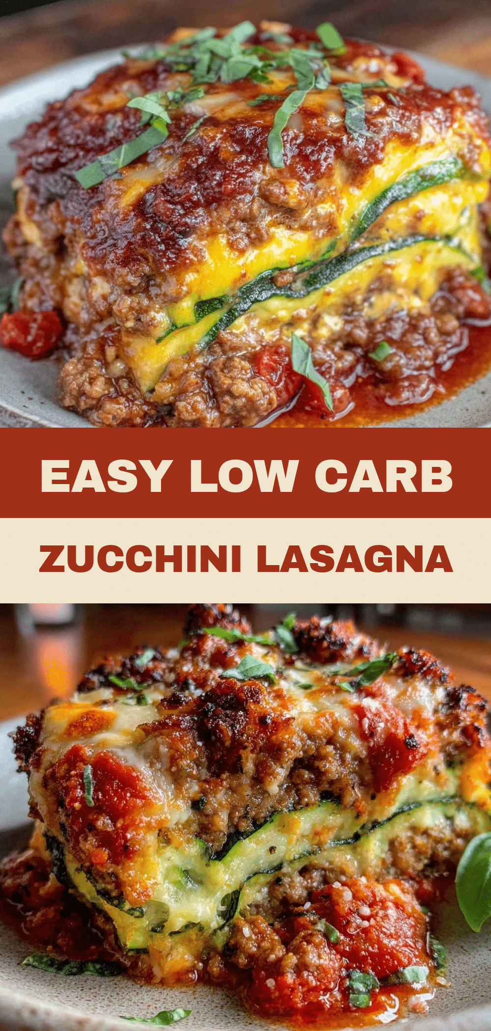 Low-Carb Zucchini Lasagna: Perfect Weekend Dinner Party 5 low-carb zucchini lasagna recipe