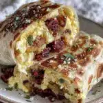 make-ahead freezer breakfast burritos - featured image