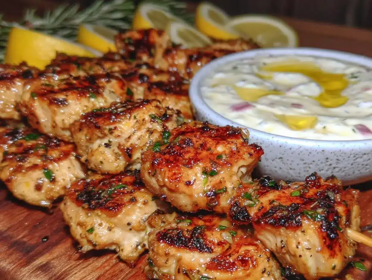 Mediterranean Lemon Herb Grilled Chicken Skewers: Best Easy Dinner 4 Mediterranean lemon herb grilled chicken skewers preparation steps