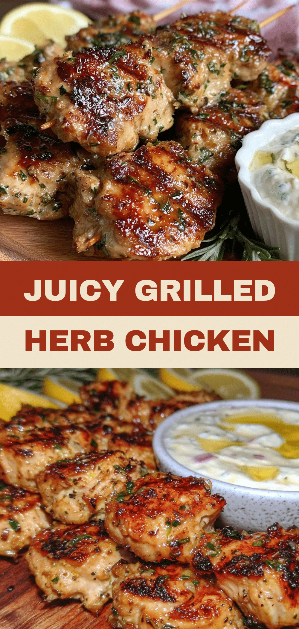 Mediterranean Lemon Herb Grilled Chicken Skewers: Best Easy Dinner 5 Mediterranean lemon herb grilled chicken skewers recipe