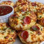 mini pizza bagels - featured image