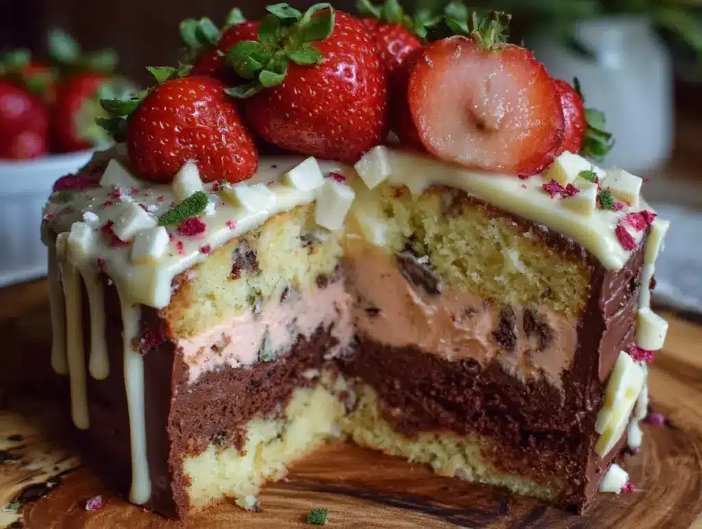 Neapolitan Layer Cake - featured image