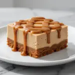 no-bake Biscoff cheesecake bars - featured image