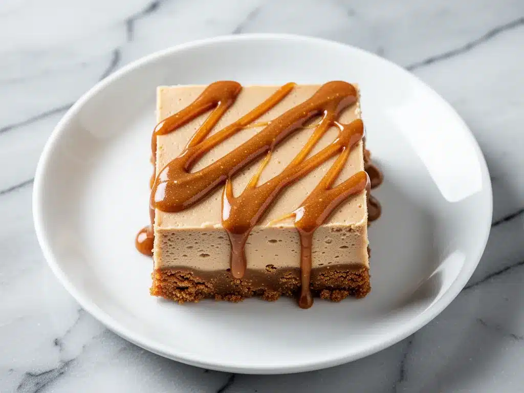No-Bake Biscoff Cheesecake Bars: Easy Dessert 4 no-bake Biscoff cheesecake bars preparation steps