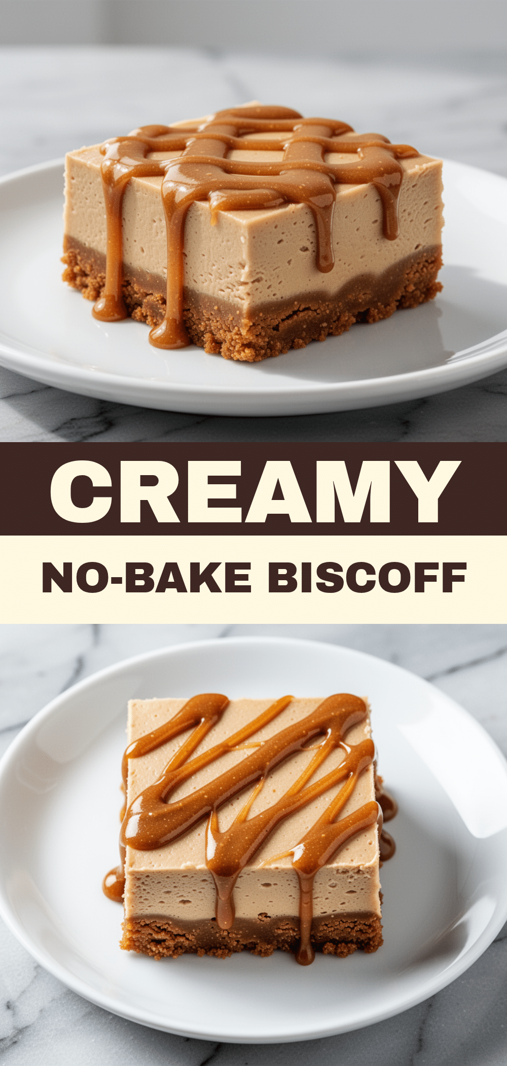 No-Bake Biscoff Cheesecake Bars: Easy Dessert 5 no-bake Biscoff cheesecake bars recipe