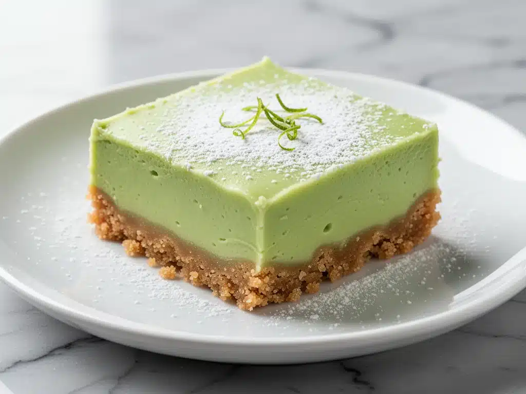 No-Bake Key Lime Pie Bars - featured image