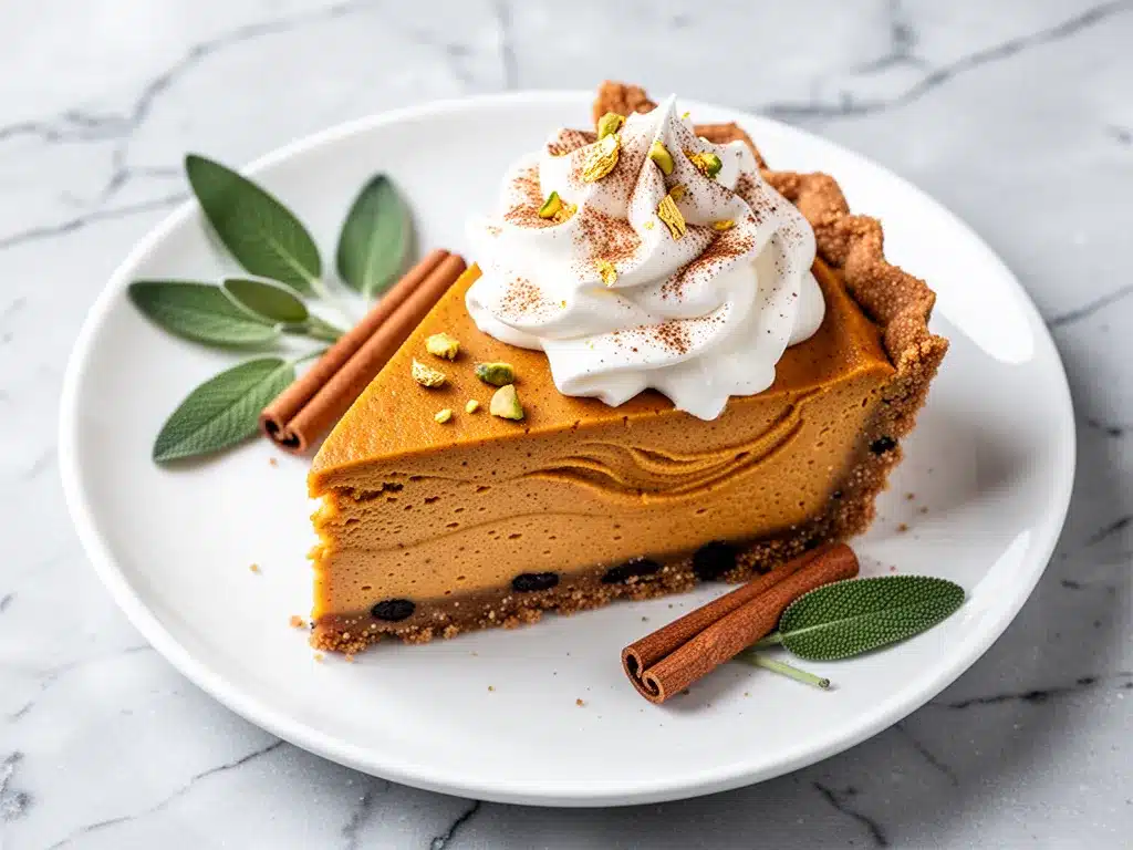 No-Bake Fall Pumpkin Pie Cheesecake with Gingersnap Crust 4 no-bake pumpkin cheesecake preparation steps