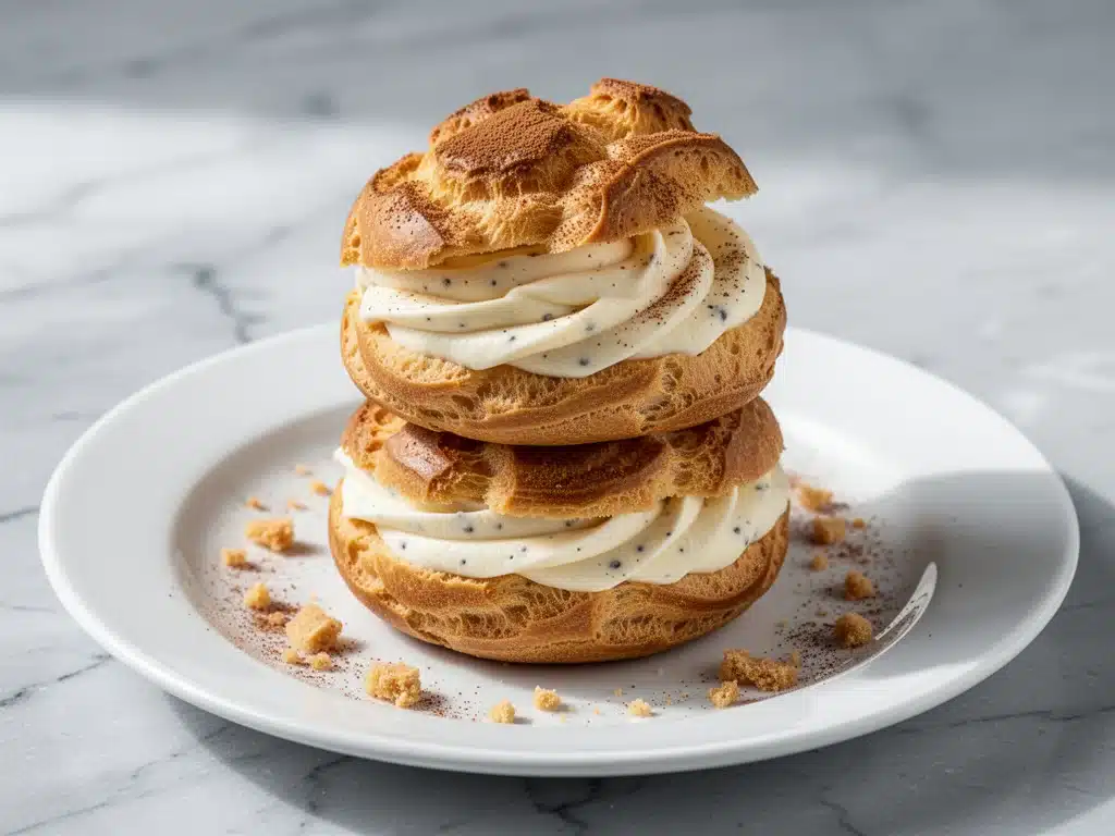 Oktoberfest Bavarian Cream Puffs - featured image