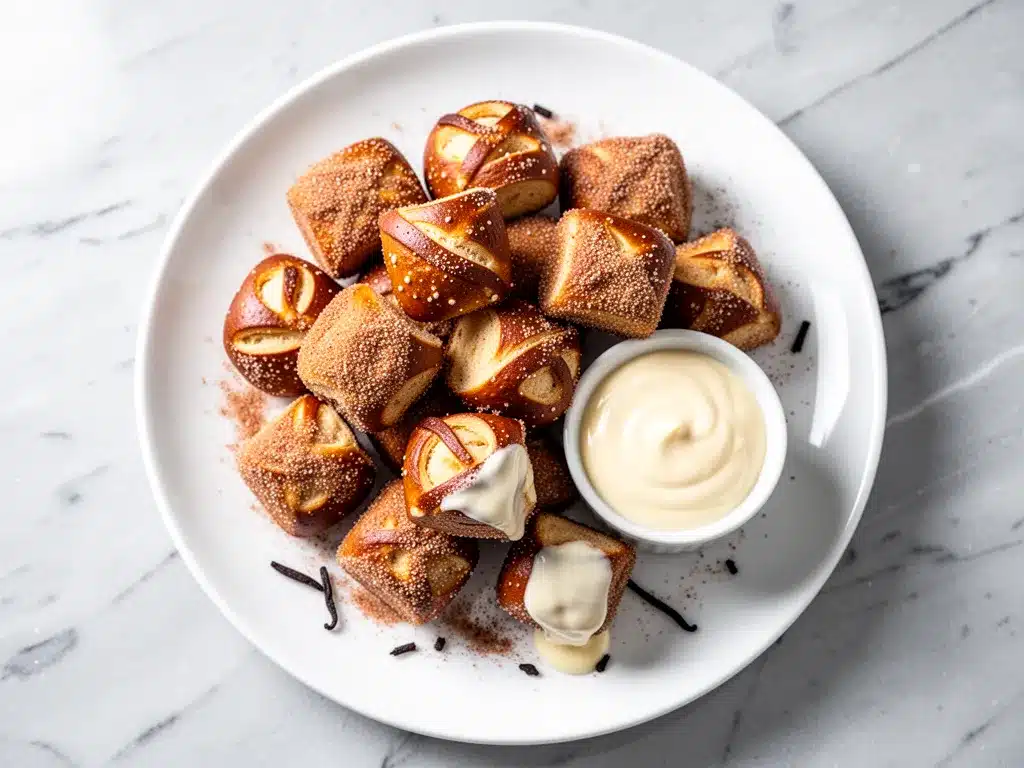 Oktoberfest Pretzel Bites: 5 Easy Fall Recipe 4 Oktoberfest Cinnamon Sugar Pretzel Bites preparation steps
