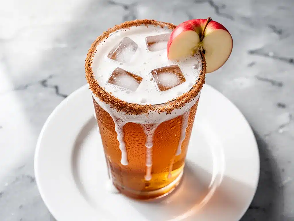 Oktoberfest Spiced Apple Beer Shandy: Easy Fall Party Drinks 4 Oktoberfest Spiced Apple Beer Shandy preparation steps