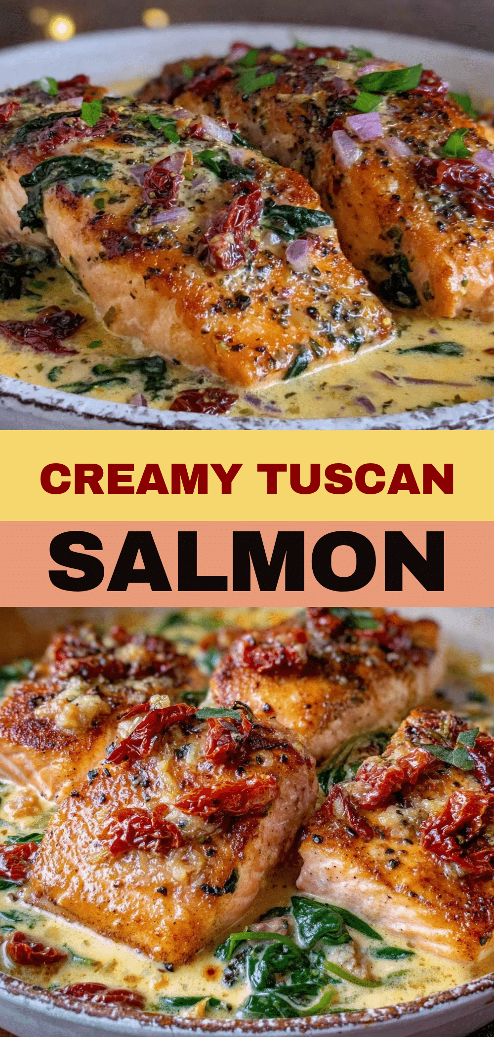 One Pan Creamy Tuscan Salmon: 15-Min Dinner Party Star 5 one pan creamy Tuscan salmon recipe