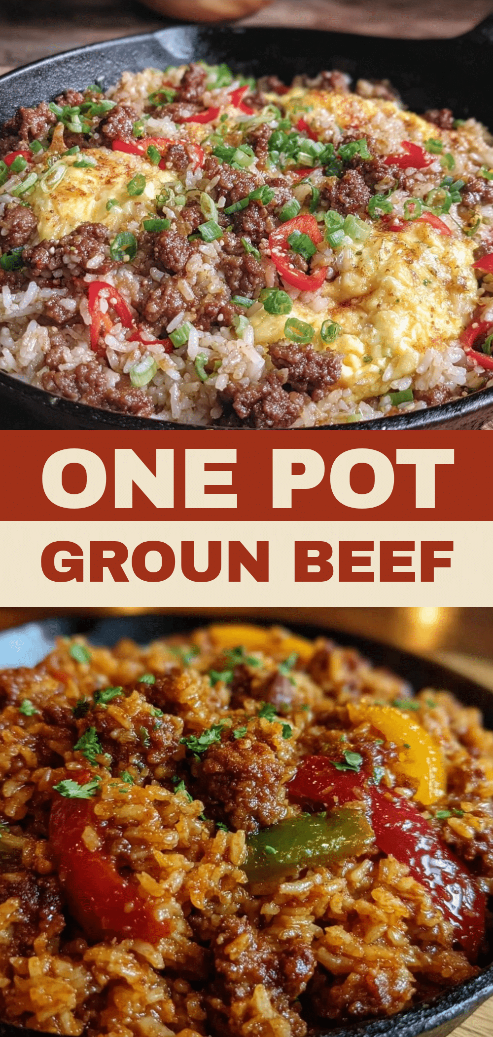 One-Pot Ground Beef and Rice Skillet: Perfect Dinner Party Dish 5 One-Pot Ground Beef and Rice Skillet recipe