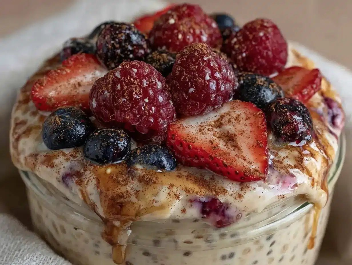 Overnight Vanilla Cinnamon Chia Pudding: 5-Ingredient Breakfast 4 overnight vanilla cinnamon chia pudding preparation steps