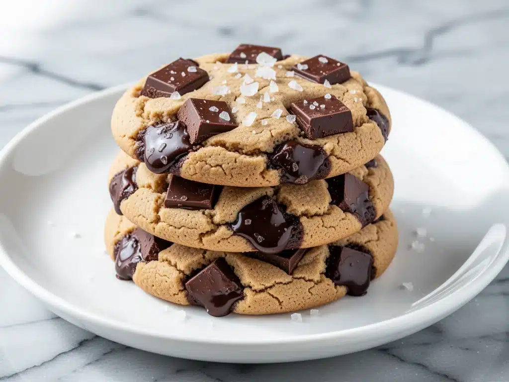Paleo Chocolate Chunk Tahini Cookies - featured image