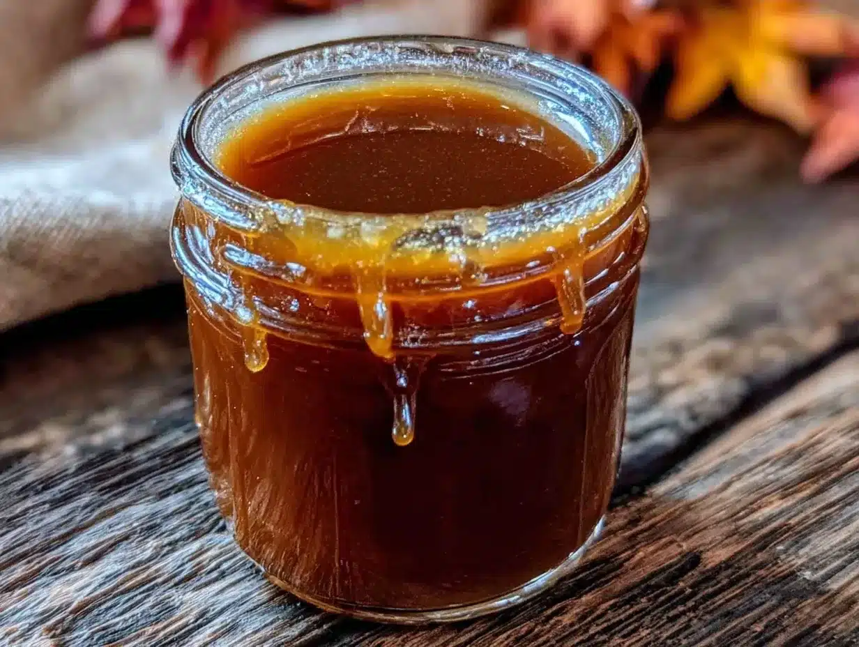 Pumpkin Caramel Syrup: 3-Ingredient Easy Halloween Fuel 4 pumpkin caramel syrup preparation steps