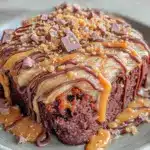 Reeses Peanut Butter Poke Cake - featured image