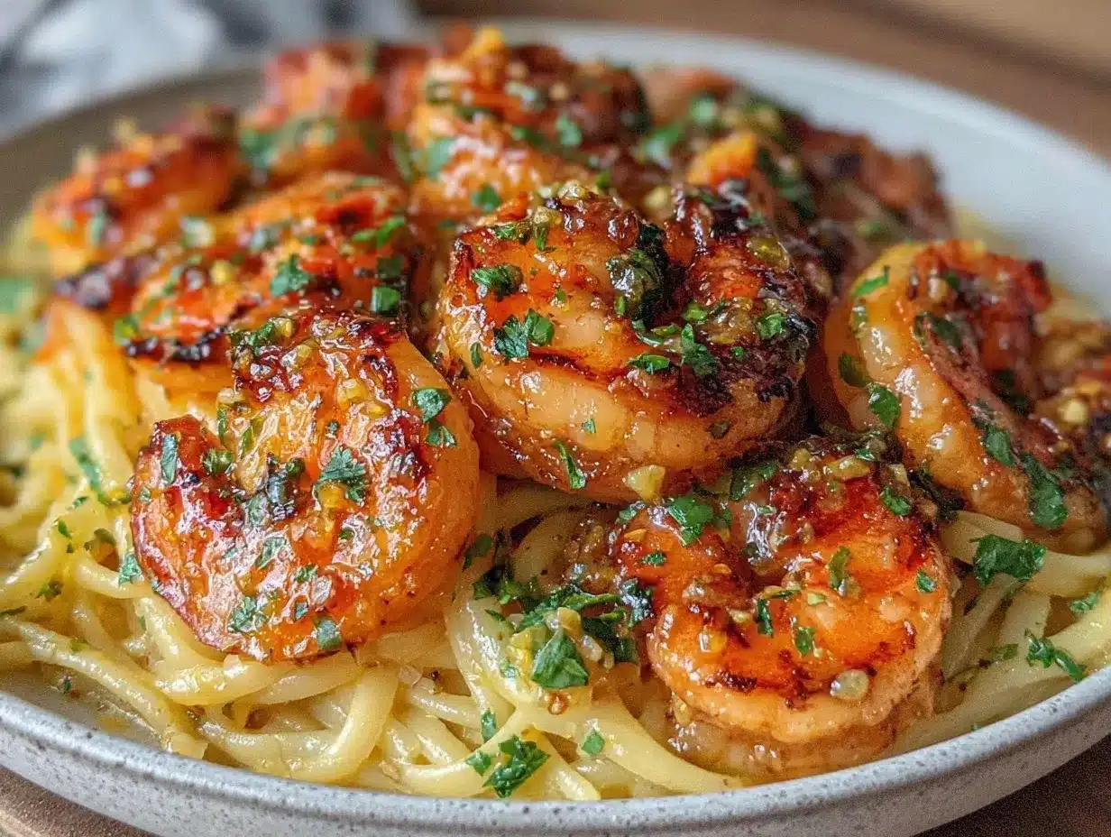 Shrimp Scampi: Best Garlic Butter Dinner Party Recipe 4 shrimp scampi preparation steps