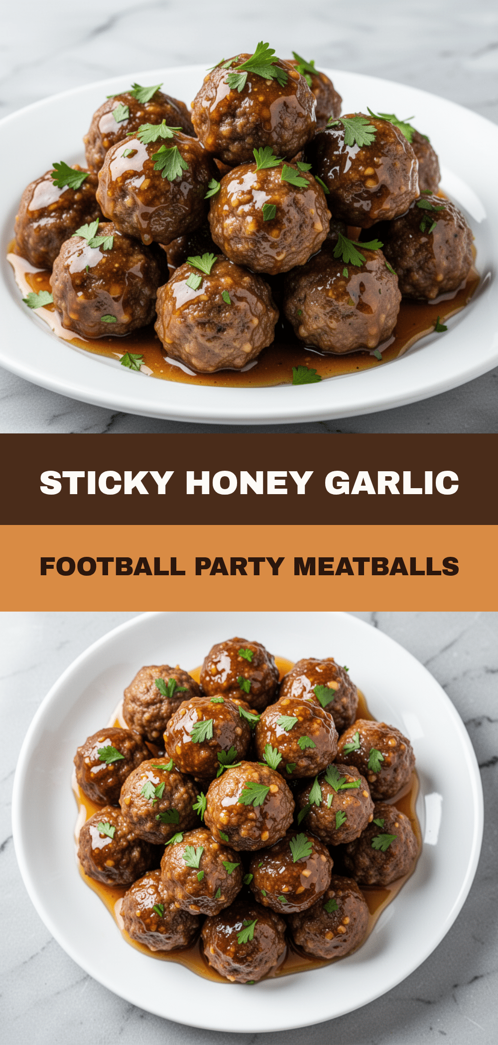 Football Party Slow Cooker Honey Garlic Meatballs: 5-Ingredient Game Day Appetizer 5 slow cooker honey garlic meatballs recipe