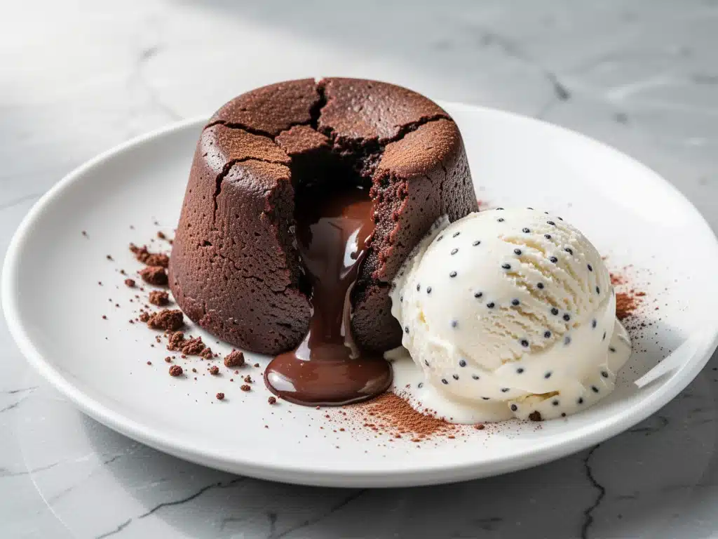 Slow Cooker Molten Chocolate Pudding Cake - featured image