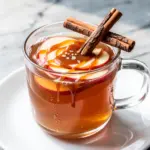slow cooker salted caramel apple cider - featured image