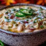 slow cooker white chicken chili - featured image