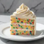 small batch funfetti birthday cake - featured image