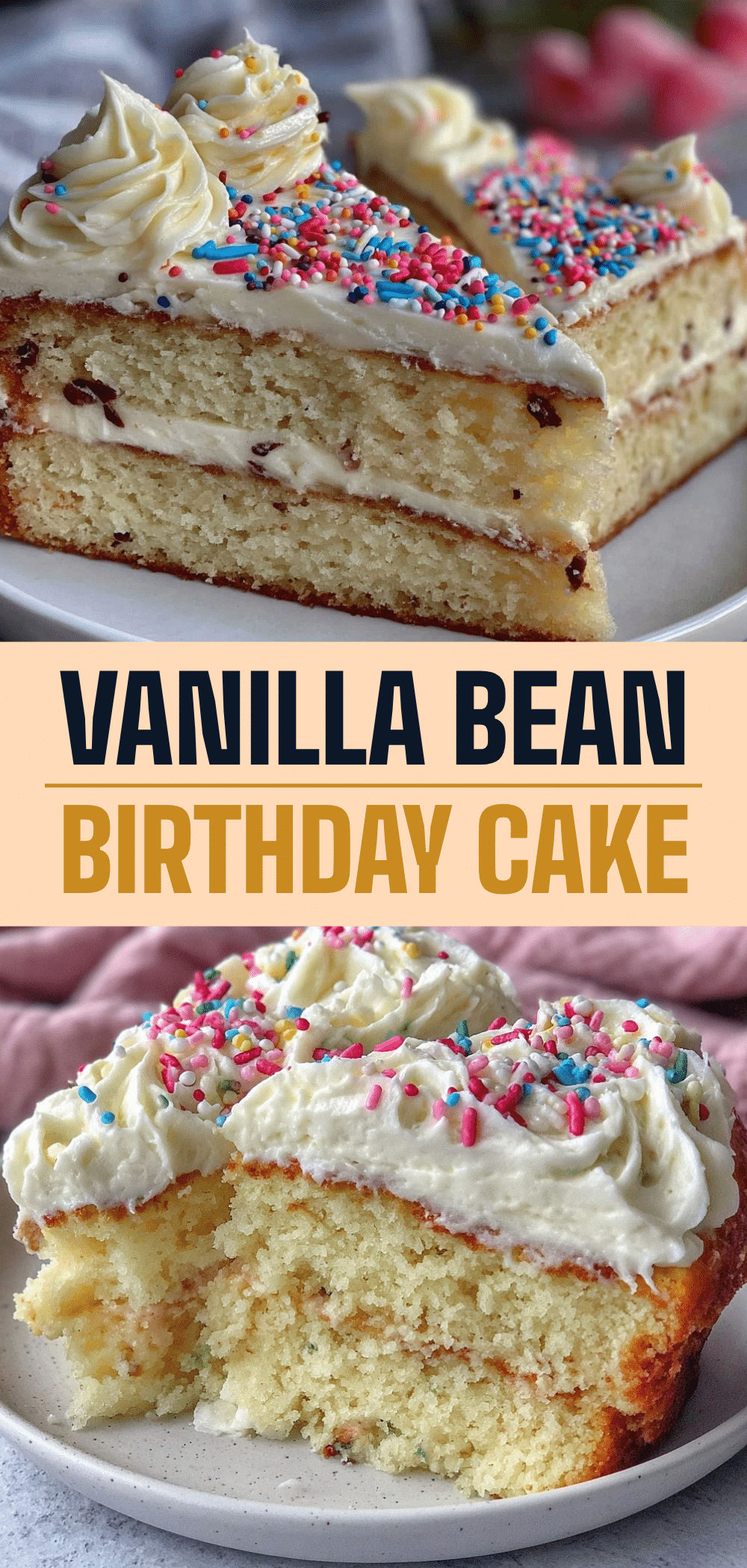 Small Batch Vanilla Bean Birthday Cake: 1 Best Birthday Party Dessert 5 small batch vanilla bean birthday cake recipe