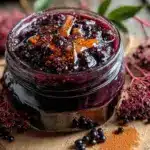 smoked elderberry syrup - featured image