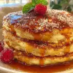 Sourdough Discard Cinnamon Sugar Pancakes - featured image