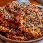 sourdough discard crackers - featured image