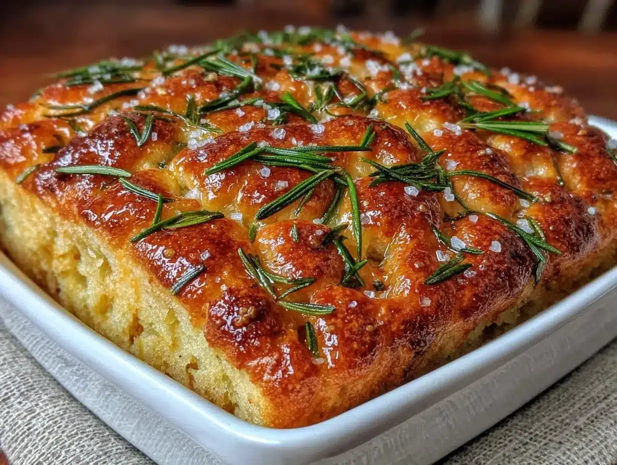 Beginner-Friendly Sourdough Focaccia with Rosemary: Easy Recipe Kids Love to Make 4 sourdough focaccia with rosemary preparation steps