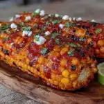 spicy chipotle corn on the cob - featured image
