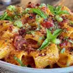 spicy rigatoni vodka pasta - featured image