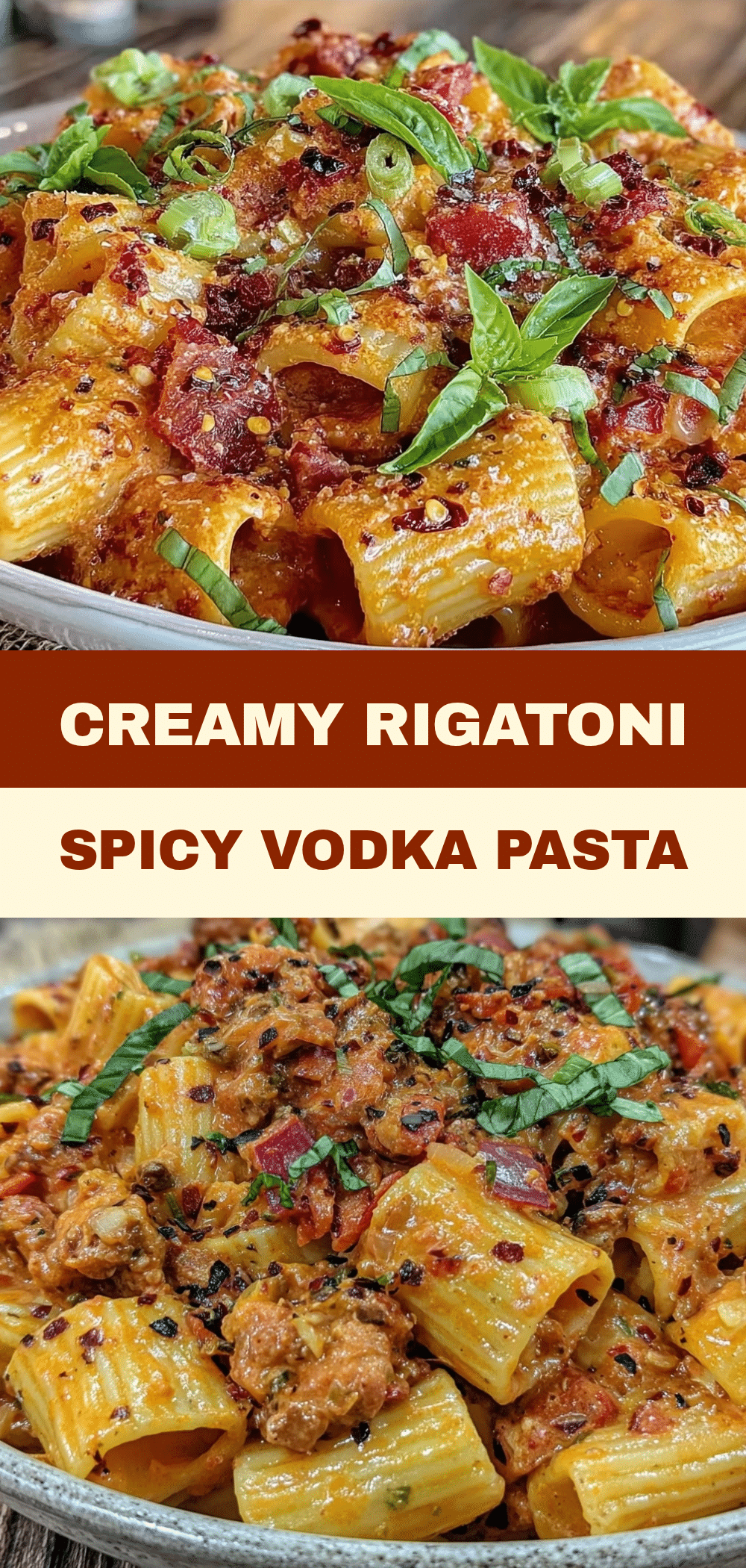 Spicy Rigatoni Vodka Pasta for Small Batches 5 spicy rigatoni vodka pasta recipe
