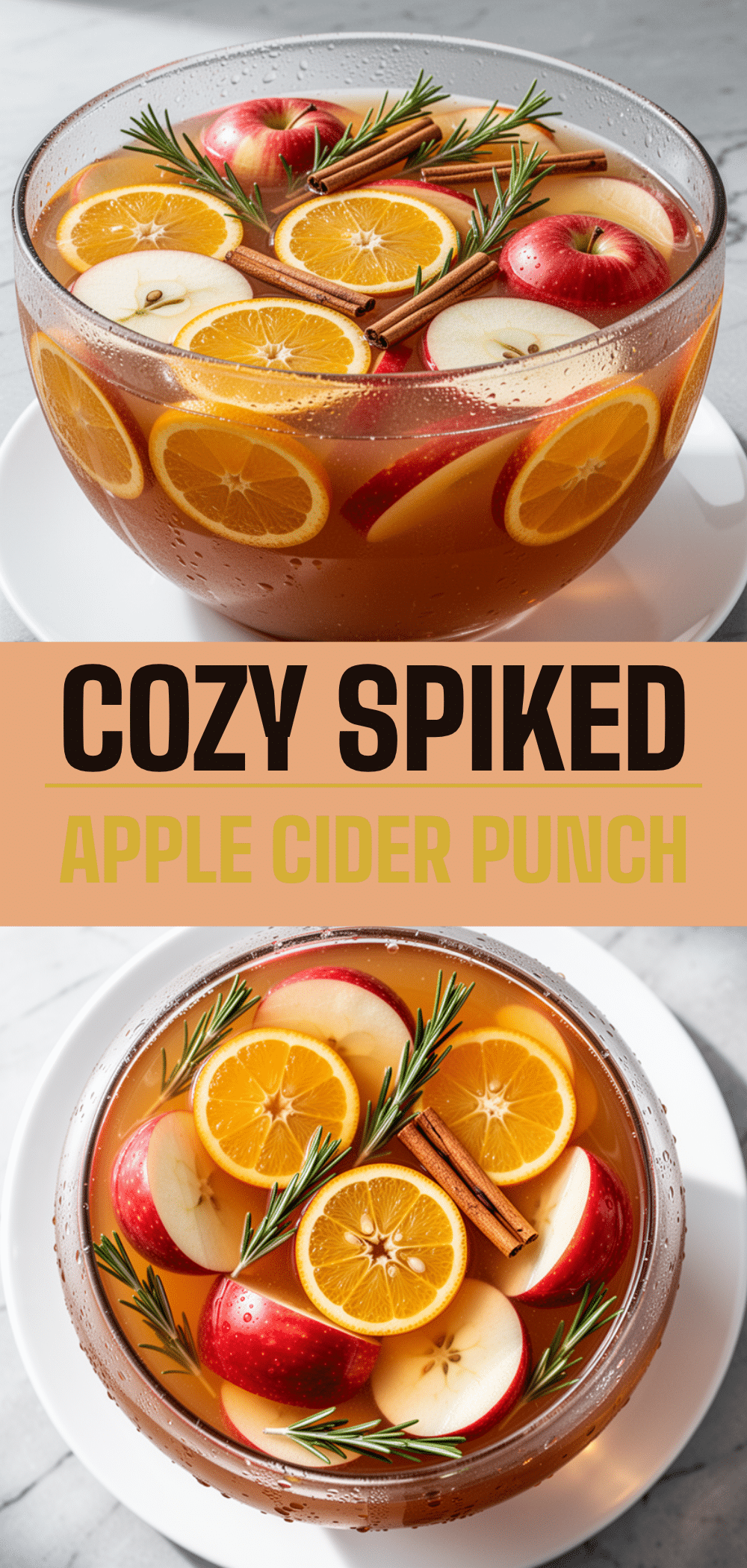 Spiked Apple Cider Punch: Best 4-Ingredient Bourbon Game Day Drink 5 spiked apple cider punch recipe