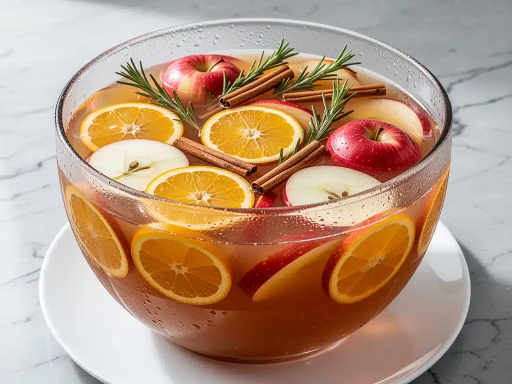 spiked apple cider punch - featured image