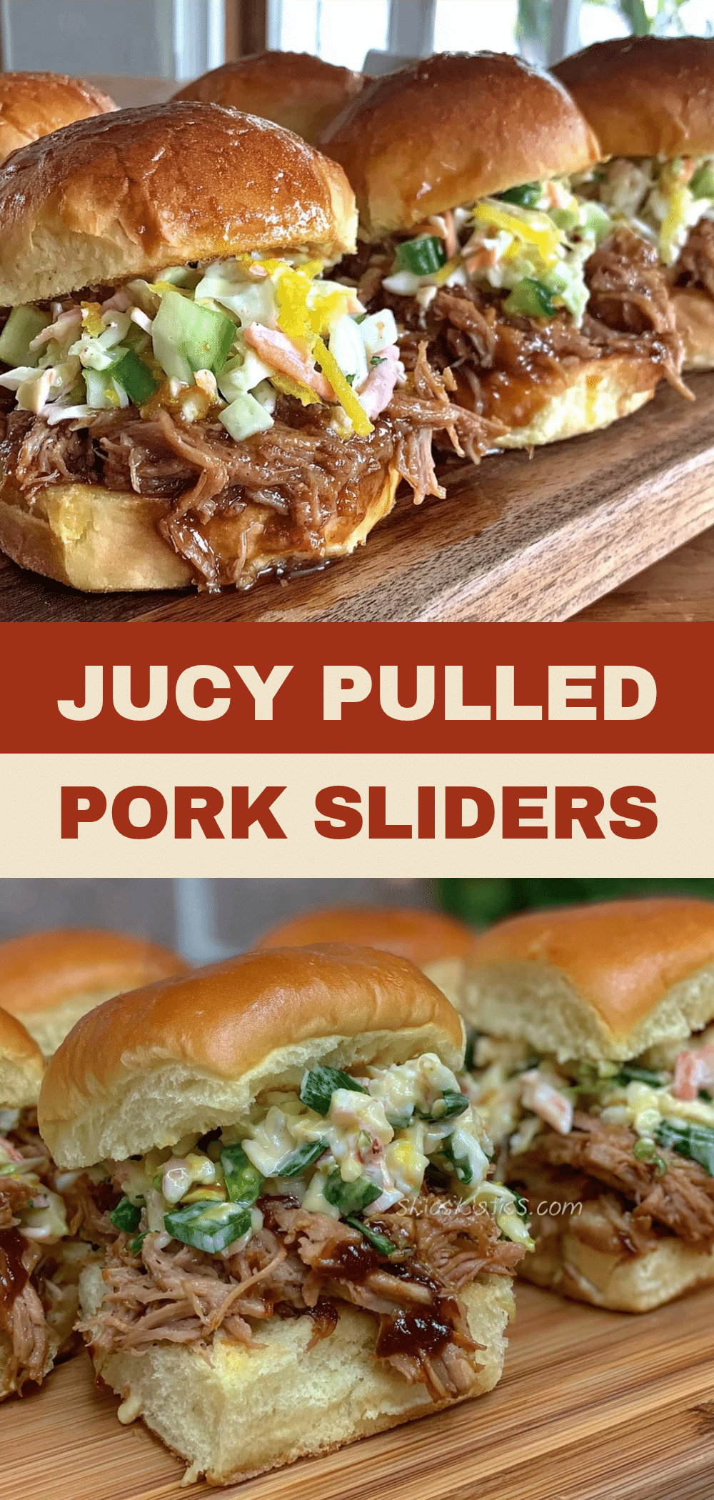 Easy Tailgate Pulled Pork Sliders: Grandmas Carolina Slaw 5 tailgate pulled pork sliders recipe