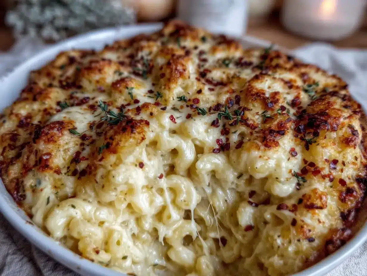 Ultra-Creamy Baked Mac and Cheese for Dinner Party 4 ultra-creamy baked mac and cheese preparation steps