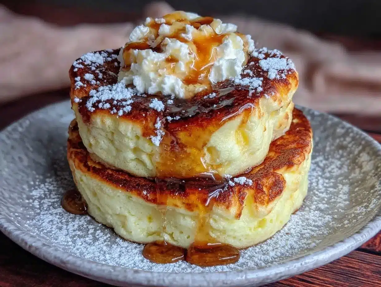 Ultra-Fluffy Japanese Souffle Pancakes: Easy Weeknight Dessert 4 Ultra-Fluffy Japanese Souffle Pancakes preparation steps